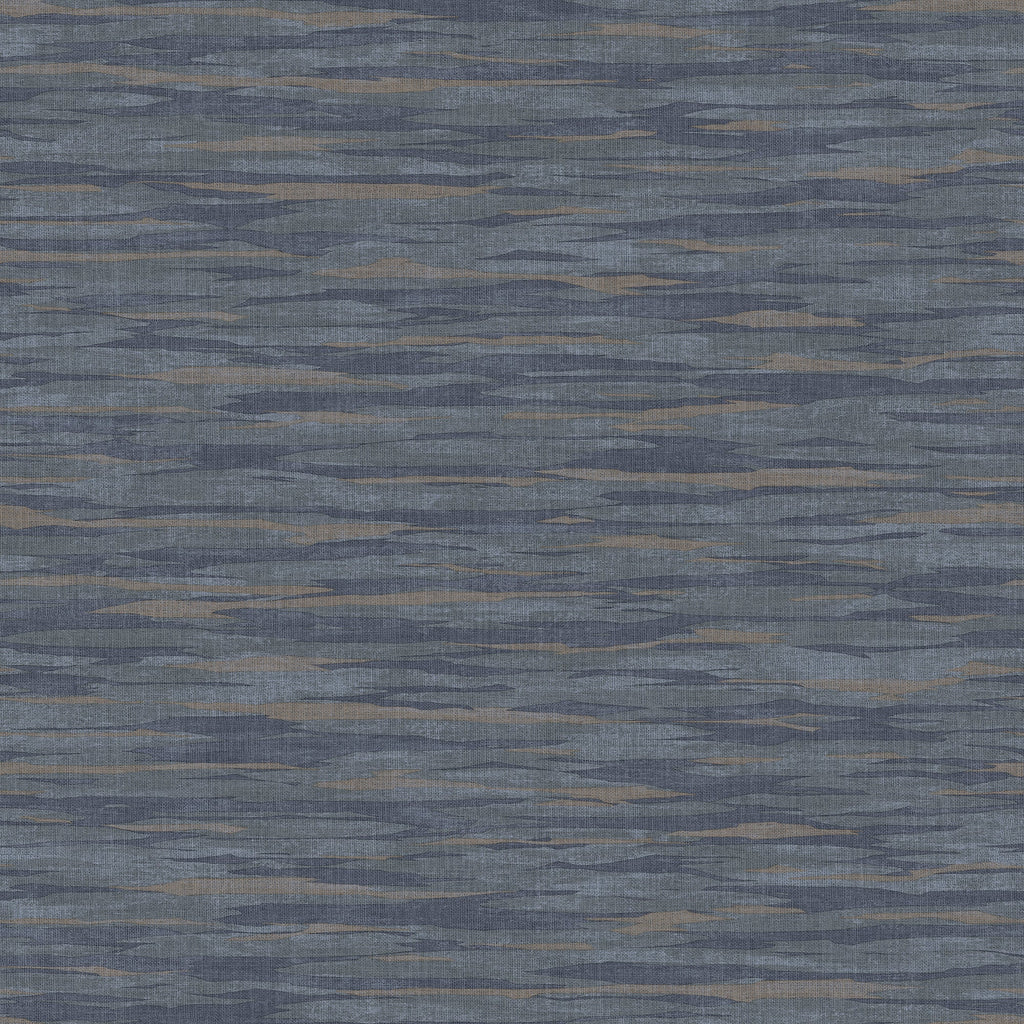 Horizon Wallpaper - Navy pattern