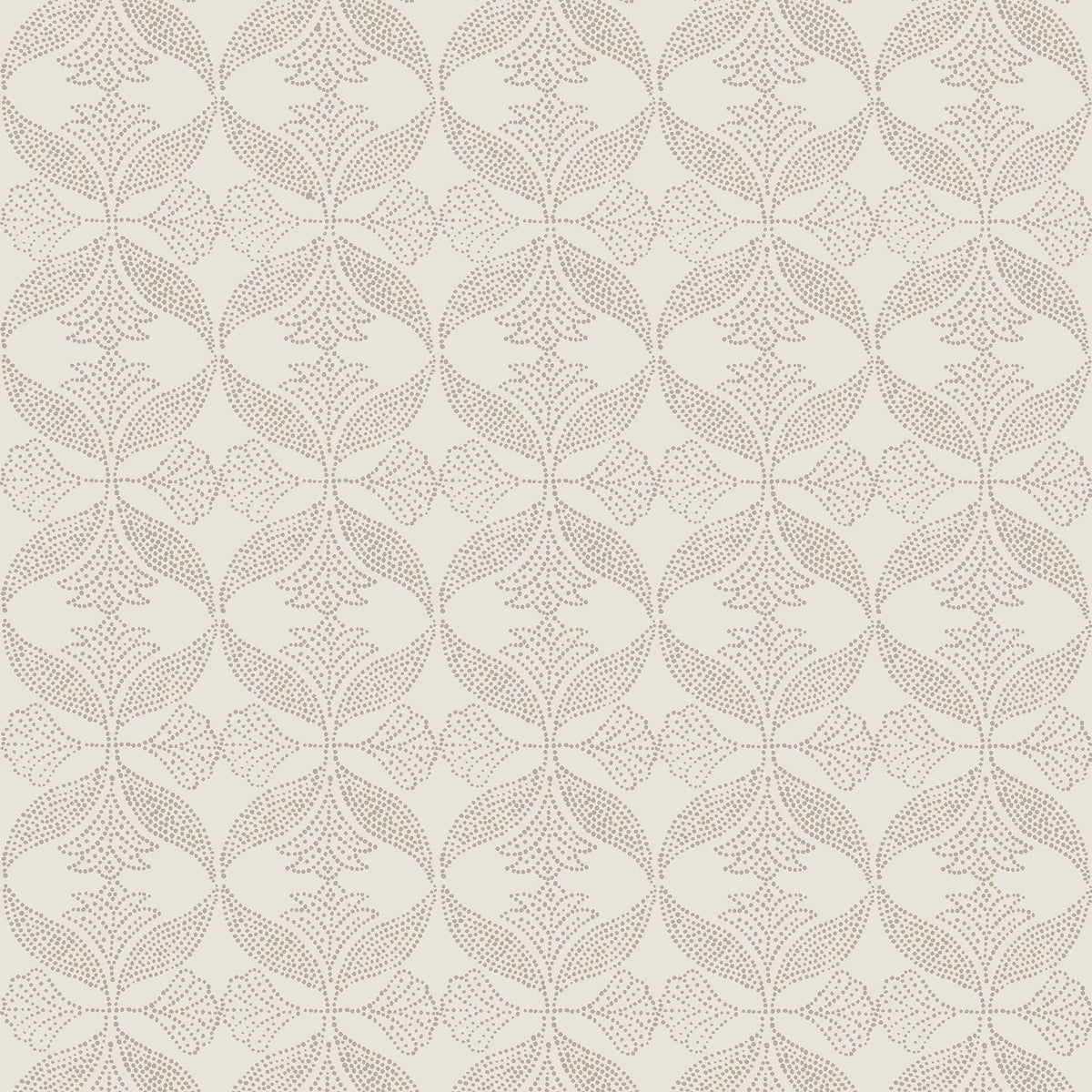Ornament Wallpaper - Beige pattern