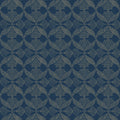 Ornament Wallpaper - Navy pattern