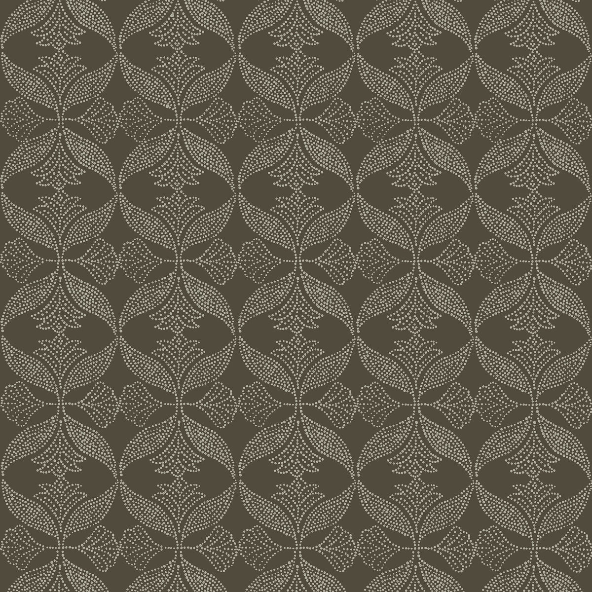 Ornament Wallpaper - Brown pattern
