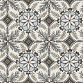Morocco Wallpaper - Taupe pattern