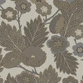 Antibes Flora Wallpaper - Gray pattern