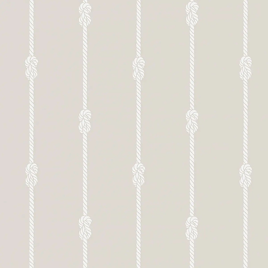 Knot Stripe Wallpaper - Sand