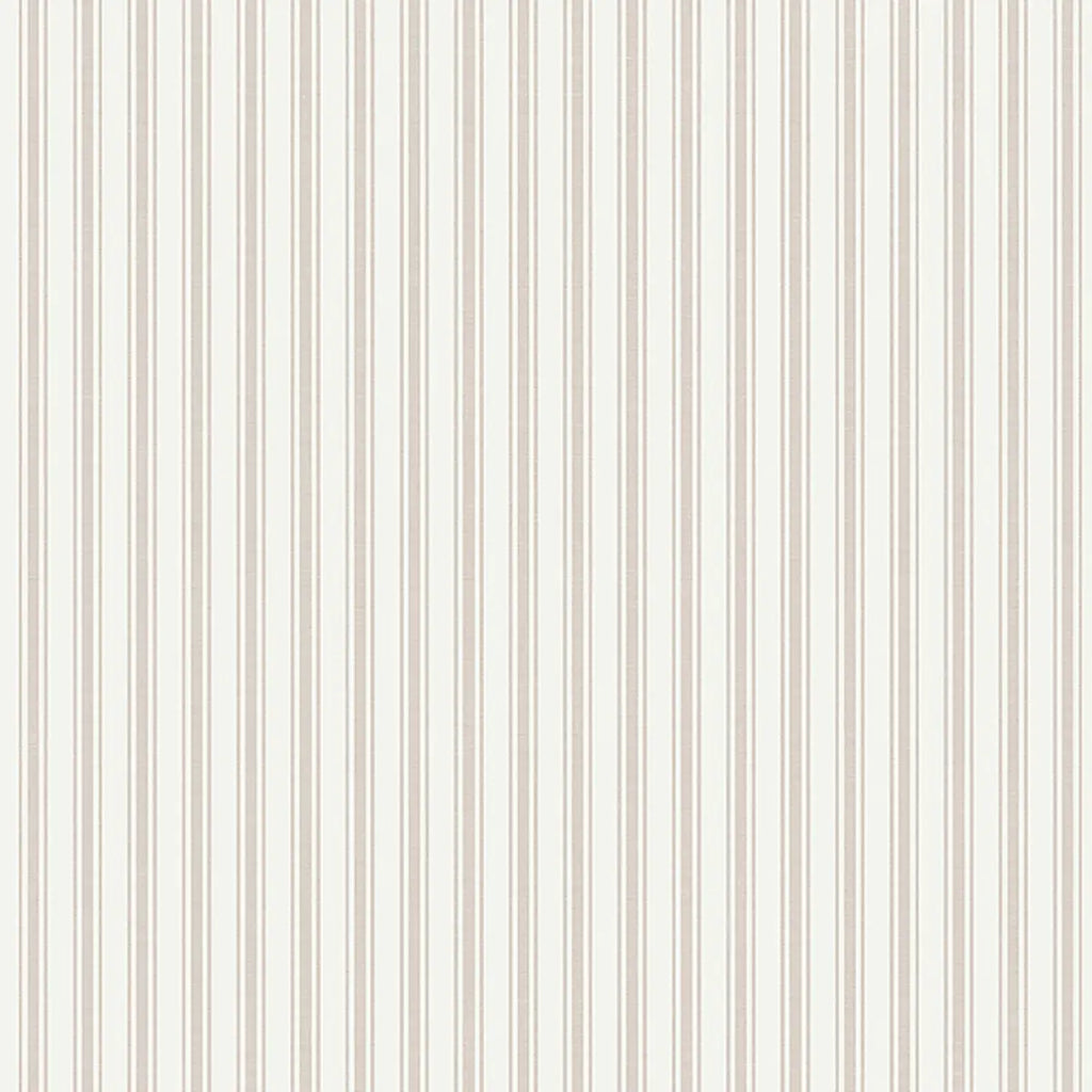 Aspö Stripe Wallpaper - Sand