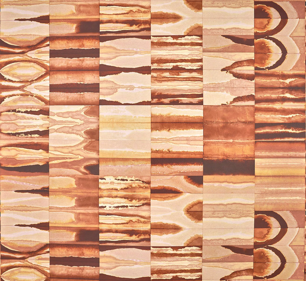 Agafay wallpaper in TERRACOTTA
