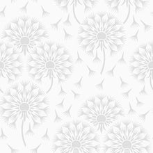 Load image into Gallery viewer, Dandelion Wallpaper - Grey