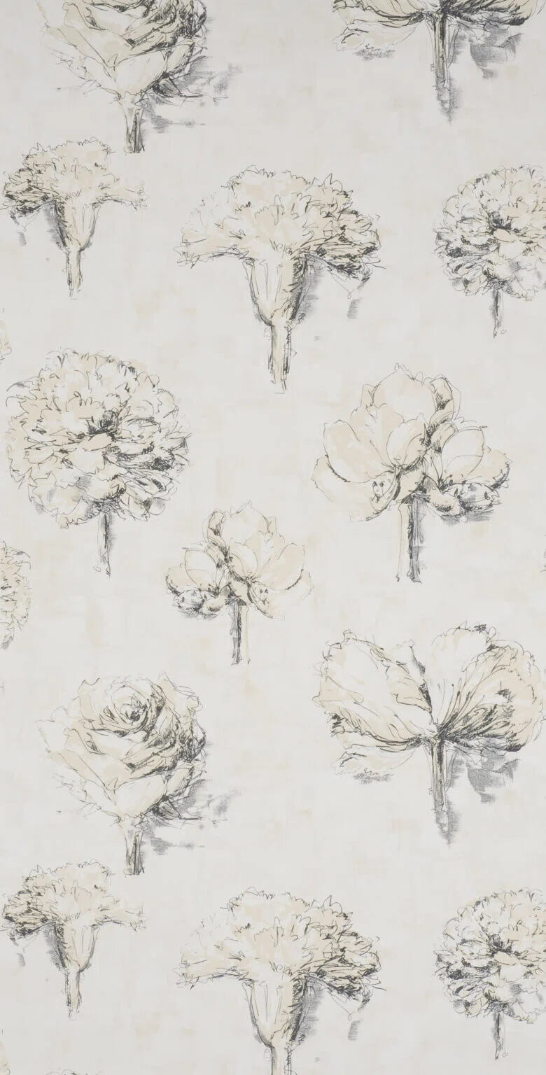 Beauregard wallpaper in Wheat
