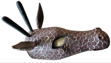 Load image into Gallery viewer, wood giraffe head