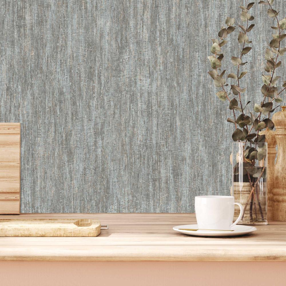 Vintage Texture Wallpaper - Green room view