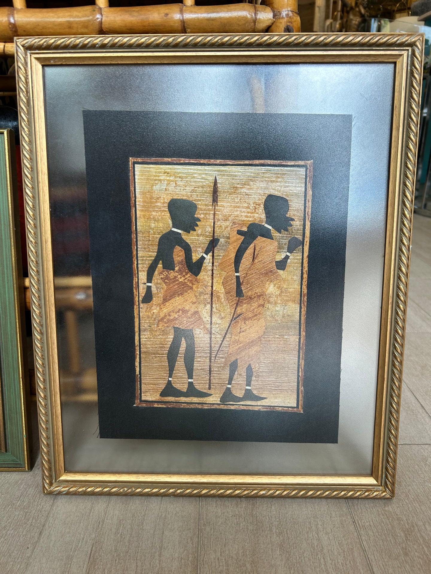 African warriors wall art