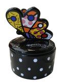 signed butterfly trinket box