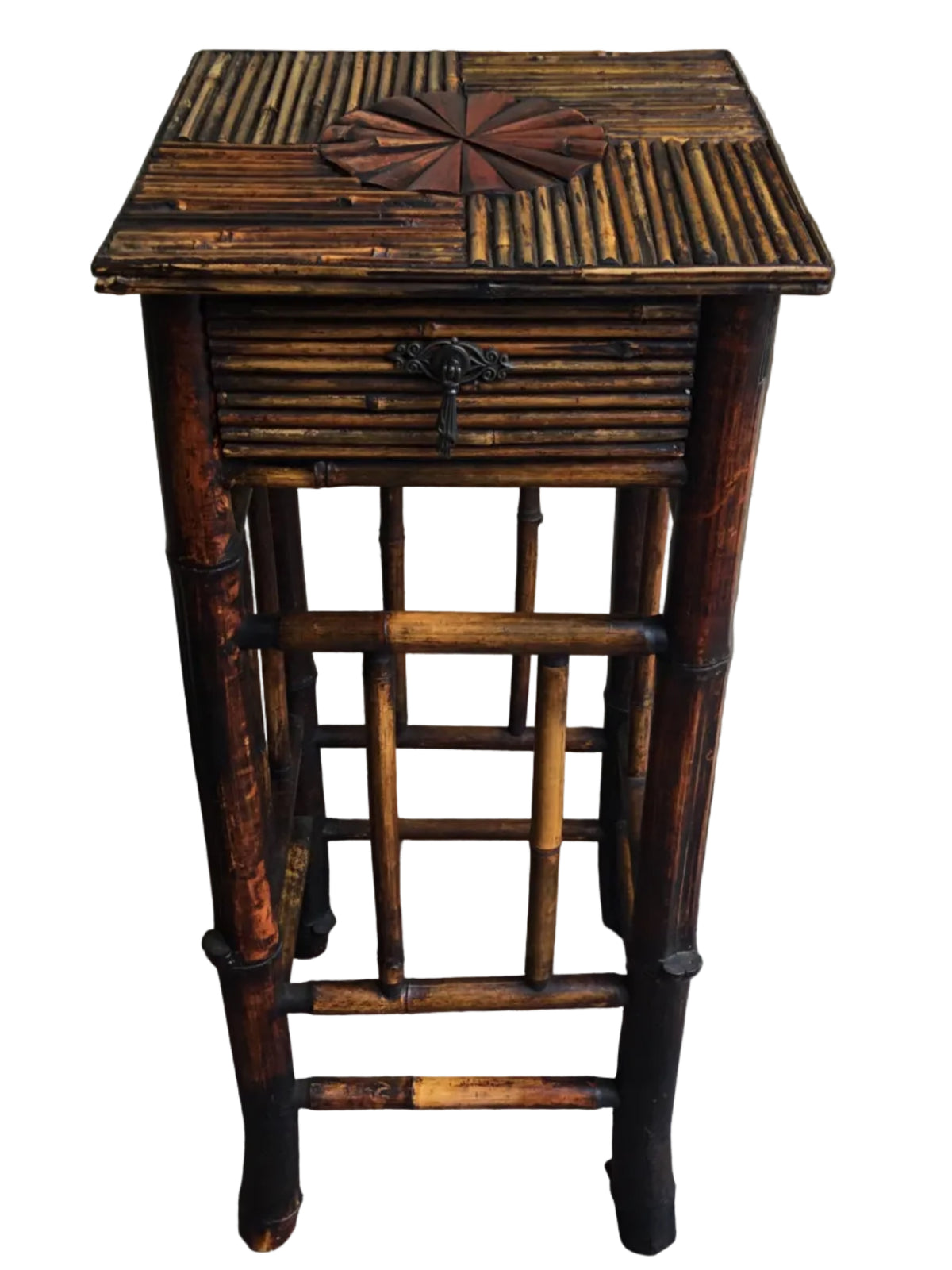 bamboo plant stand
