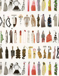 Beau monde wallpaper in Multicolore