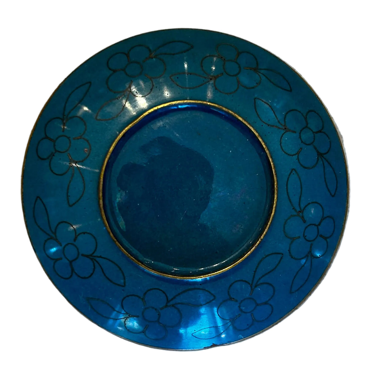 cloisonne trinket dish