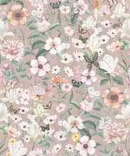 Load image into Gallery viewer, Barney Vintage Wallpaper • Lulu Linen • Swatch