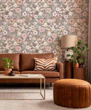 Load image into Gallery viewer, Barney Vintage Wallpaper • Sable • Insitu