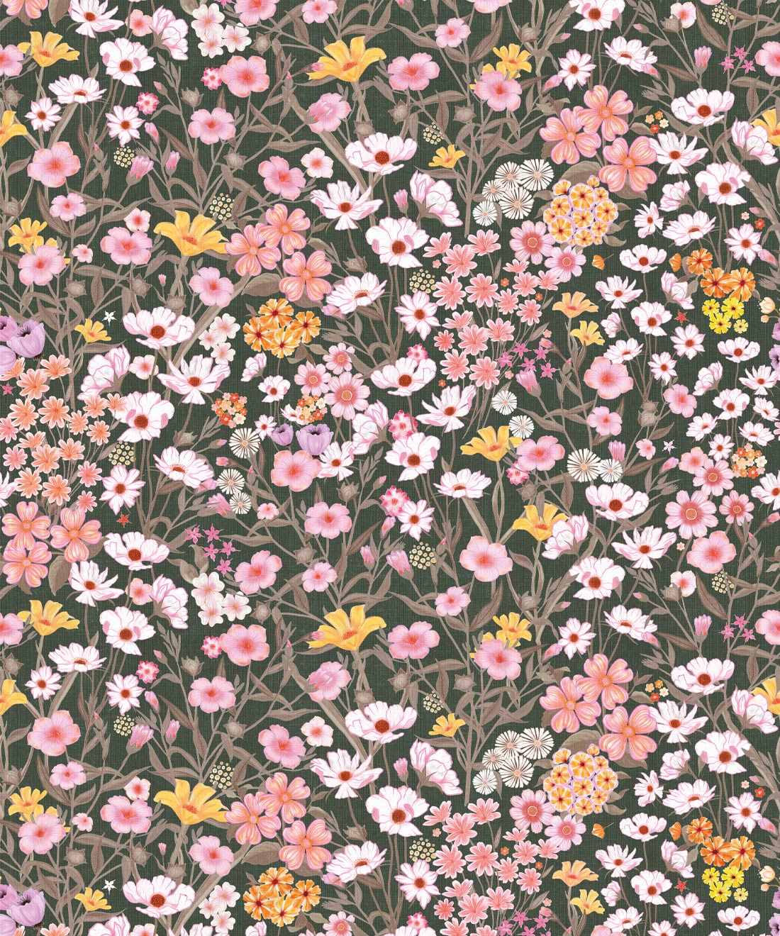 Barneys Fields Wallpaper • Black Forest • Swatch