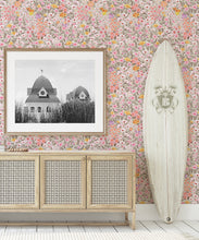 Load image into Gallery viewer, Barneys Fields Wallpaper • Distressed Wheat • Insitu