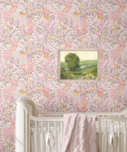 Load image into Gallery viewer, Barneys Fields Wallpaper • Distressed Wheat • Insitu