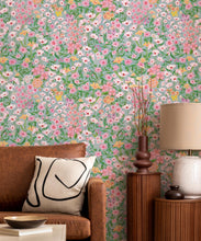 Load image into Gallery viewer, Barneys Fields Wallpaper • Linen Bee • Insitu