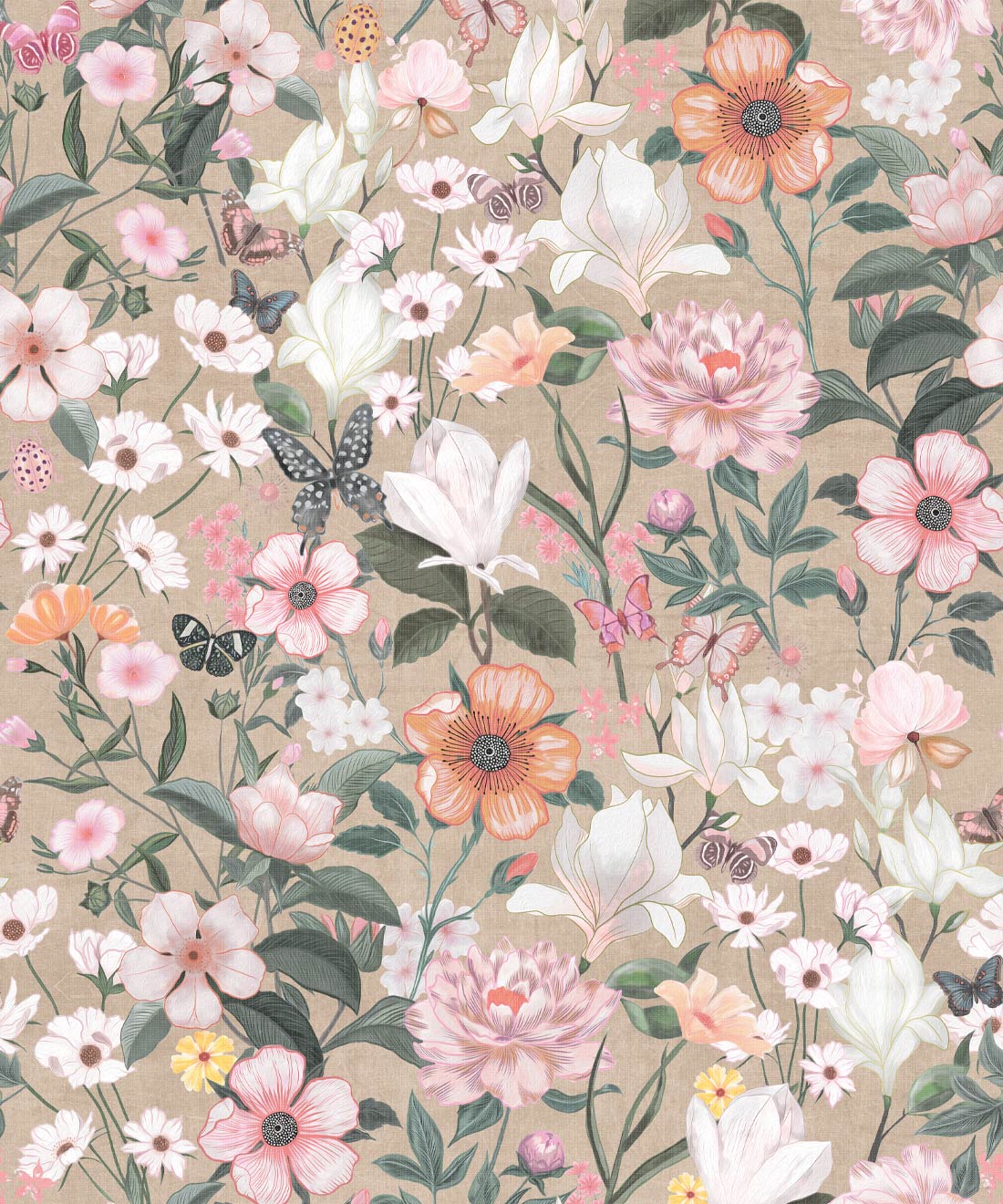 Barney Joy Wallpaper • Beach Avene • Swatch