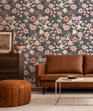 Load image into Gallery viewer, Barney Joy Wallpaper • Denim • Insitu