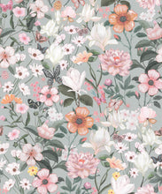 Load image into Gallery viewer, Barney Joy Wallpaper • Silver Linings • Swatch