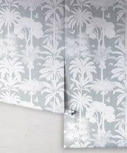 Load image into Gallery viewer, Cockatoo Palms Wallpaper • Bay Linen • Rolls