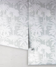 Load image into Gallery viewer, Cockatoo Palms Wallpaper • Stella Linen • Rolls