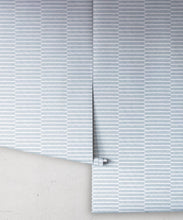 Load image into Gallery viewer, Ladder Wallpaper • Denim • Rolls