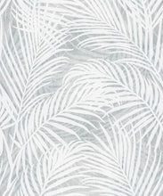Load image into Gallery viewer, Laguna Palms Wallpaper • Gemma Blue • Swatch