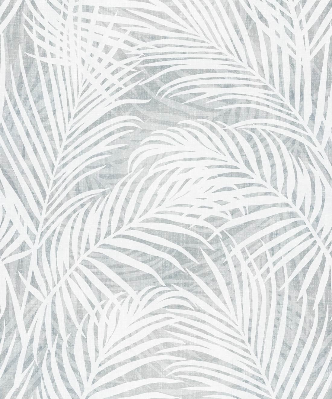 Laguna Palms Wallpaper • Gemma Blue • Swatch