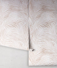 Load image into Gallery viewer, Laguna Palms Wallpaper • Vintage Blush • Rolls