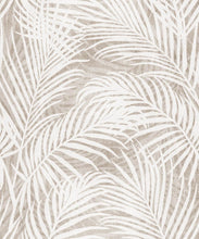 Load image into Gallery viewer, Laguna Palms Wallpaper • Vintage Wheat • Swatch