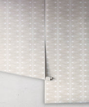 Load image into Gallery viewer, Mojave Village Wallpaper • Sand Linen • Rolls
