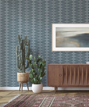 Load image into Gallery viewer, Mojave Village Wallpaper • Worxs Linen • Insitu