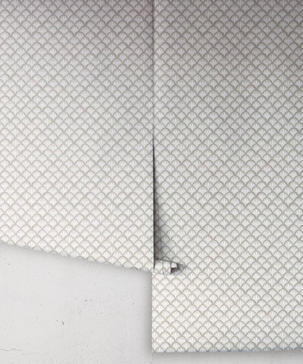 Moon Waves Wallpaper • Latte Linens • Rolls