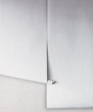 Load image into Gallery viewer, Mrs Jones Chevron Wallpaper • Haze • Rolls