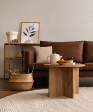 Load image into Gallery viewer, Mrs Jones Chevron Wallpaper • Haze • Insitu