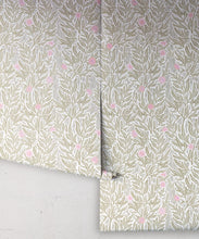 Load image into Gallery viewer, Linen Seagrass Wallpaper • Plaster • Rolls
