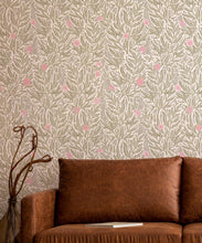 Load image into Gallery viewer, Linen Seagrass Wallpaper • Plaster • Insitu