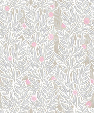 Load image into Gallery viewer, Linen Seagrass Wallpaper • Washed Raya • Swatch