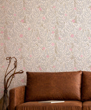 Load image into Gallery viewer, Linen Seagrass Wallpaper • Washed Raya • Insitu
