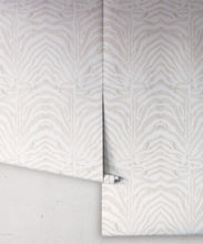 Load image into Gallery viewer, Zebra Wallpaper • Argyle • Rolls