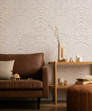 Load image into Gallery viewer, Zebra Wallpaper • Argyle • Insitu