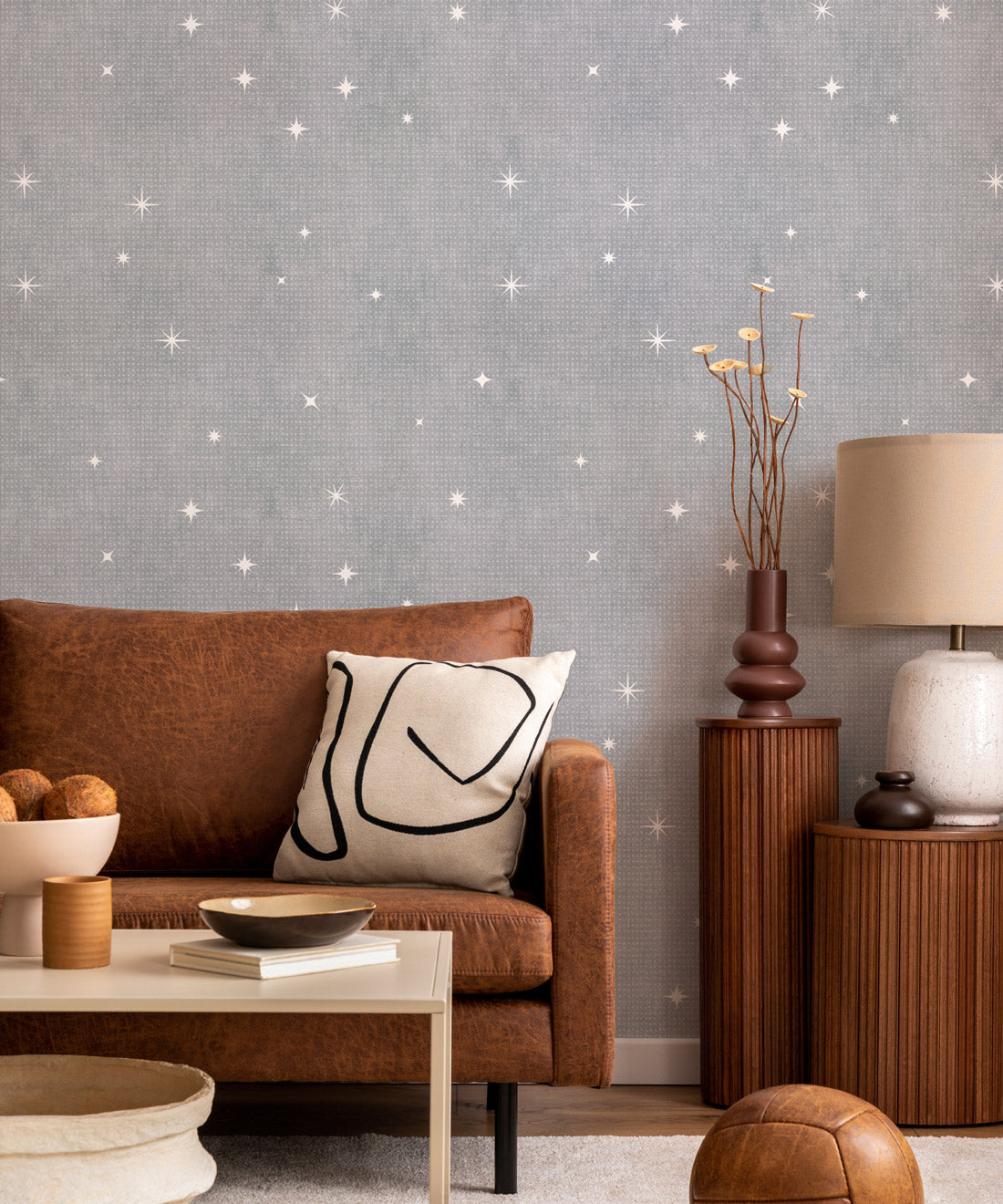 Southern Skies Wallpaper • Blue • Insitu