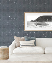 Load image into Gallery viewer, Southern Skies Wallpaper • Dark Blue • Insitu