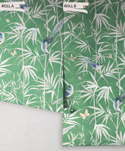 Load image into Gallery viewer, Bamboo Wallpaper • Green • Rolls
