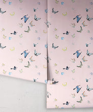 Load image into Gallery viewer, Bamboo Wallpaper • Pink • Rolls
