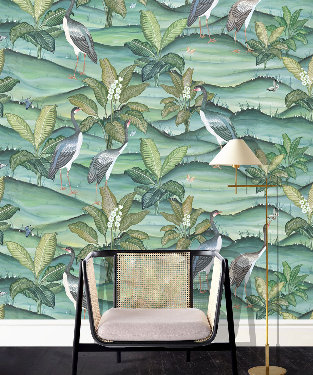 The Field Mural • Emerald • Insitu